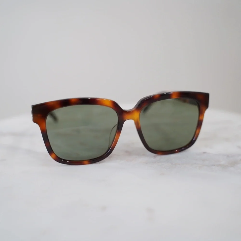 Saint Laurent YSL Women’s Square Frame Sunglasses 55mm NEW